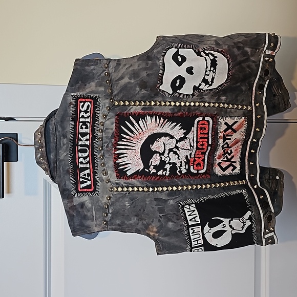 Vintage punk vest - Picture 2 of 4